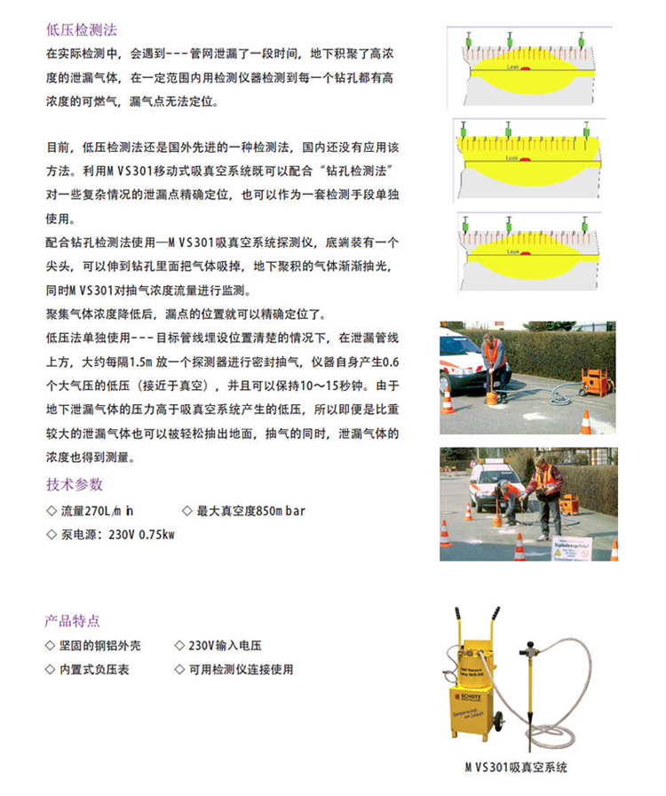 吸真空系统MVS301